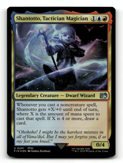 FOIL - MTG - Shantotto, Tactician Magician #241 - FINAL FANTASY - Image 1