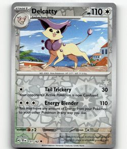 Reverse Holo - Delcatty Pokemon • Uncommon • 131/162 Temporal Forces - Image 1