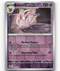 Reverse Holofoil - Sylveon Pokemon • Uncommon • 022/064 Shrouded Fable - Image 1