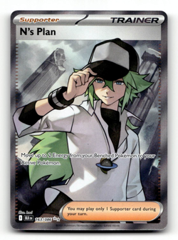 N's Plan Pokemon • Secret Rare • 163/086 Black Bolt - Image 1