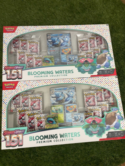 Pokemon TCG Scarlet & Violet 151 Blooming Waters Premium Collection - Lot of 2 - Image 1