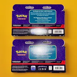Pokemon Charizard Back To School Pencil Case (2024) NEW Sealed: 2 Booster Packs! - Image 2