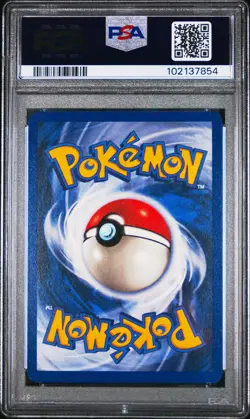 2000 POKEMON ROCKET #5 DARK DRAGONITE-HOLO PSA 8 - Image 2