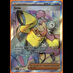TAG 8.5 NM MT Iono 2023 Pokemon Pokemon Scarlet & Violet #254 - Image 3