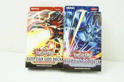 (2) SET EGYPTIAN GOD structure DECK SLIFER/OBELISK YuGiOh SEALED - Image 1