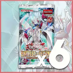 YuGiOh BATTLES OF LEGEND: MONSTROUS REVENGE 6 PACKS BUNDLE (30 Cards) BLMR?? - Image 1