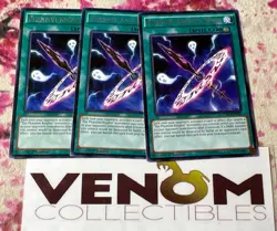 3x (VLP) - Phantom Knights' Spear - WIRA-EN008 - Rare - 1st Edition YuGiOh - Image 1