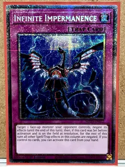 Infinite Impermanence Starlight Rare 1st Edition Mint Yu-Gi-Oh! Card MP25-EN032 - Image 1