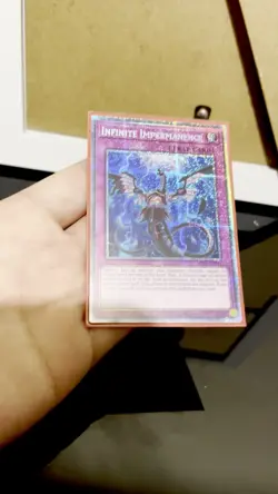 Infinite Impermanence Starlight Rare 1st Edition Mint Yu-Gi-Oh! Card MP25-EN032 - Image 2