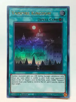 Yugioh Ghosts From the Past: The 2nd Haunting Vampire Kingdom GFP2-EN157 NM/M - Image 1
