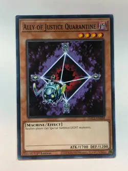 Yugioh Hidden Arsenal: Chapter 1 Ally of Justice Quarantine HAC1-EN088 - Image 1