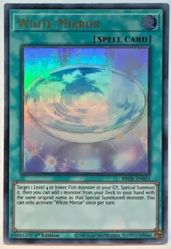 YuGiOh - Brothers of Legend - White Mirror - BROL-EN051 - Ultra Rare - Image 1