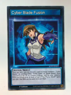 Yu-Gi-Oh! Speed Duel GX: Duel Academy Cyber Blade Fusion SGX1-ENS05 NM/M - Image 1