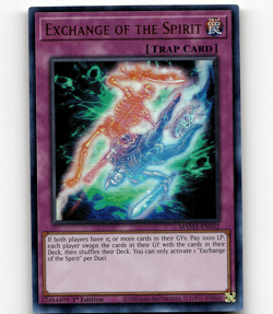 Yugioh Exchange of the Spirit MAMA-EN032 Magnificent Mavens Ultra Rare - Image 1