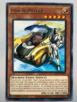 Yugioh 2021 Tin of Ancient Battles Union Driver NM/M - Image 1
