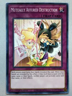 Yugioh 2021 Tin of Ancient Battles Mutually Affured Destruction NM/M - Image 1