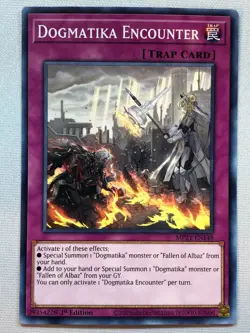 Yugioh 2021 Tin of Ancient Battles Dogmatika Encounter NM/M - Image 1