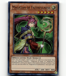 Yugioh - Magician of Faithfulness - Duelist Nexus - Super Rare - Image 1
