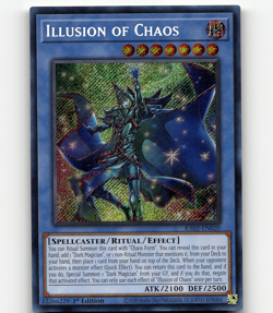 Yugioh Illusion of Chaos (Secret Rare) - 25th Anniv. Rarity Coll. 2 - Image 1