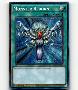 Yugioh Monster Reborn (Secret Rare) - Quarter Century Bonanza - Image 1