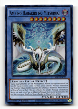 Yugioh Ame no Habakiri no Mitsurugi ALIN-EN092 - Alliance Insight - Image 1