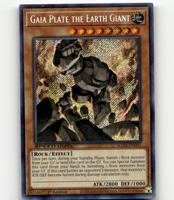 Yugioh Gaia Plate the Earth Giant (Secret Rare) Speed Duel GX Midterm Destructio - Image 1