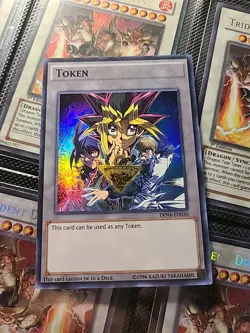 Yugioh Token Dark Side of Dimensions TKN4-EN030 Super Rare NM - Image 1