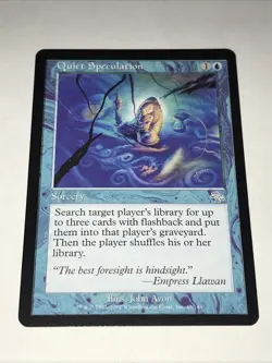 Quiet Speculation - Magic the Gathering Card - Image 1