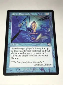 Quiet Speculation - Magic the Gathering Card - Image 2