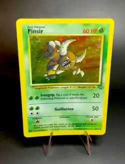 Pinsir 9/64 Jungle Holo LP -MP Vintage Pokemon Card WOTC 1999 - Image 1