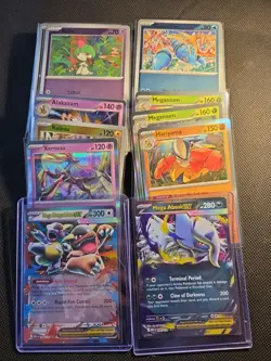 Mega Evolutions Pokemon Card Lot NM Mega Absol ex Mega Kangaskhan ex Many Rare - Image 1
