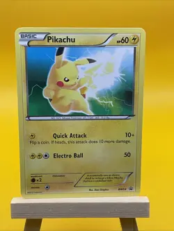 Pokemon TCG Pikachu BW54 Black & White Black Star Promo 2012 Regular Card - Image 1