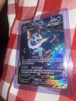 Vaporeon VMAX SWSH182 SWSH: Sword & Shield Promo Cards Holo - Image 2