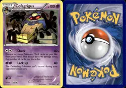 Pokemon 2012 Moderate Play Cofagrigus Dark Explorers Rare 52/108 Card - Image 1