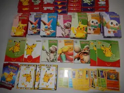 Pokemon Mcdonalds LOT Boxes, Cards, Packaging Happy Meals - Image 5