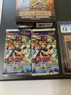 Yugioh Tin Collection Binder Sealed Raging Battle Special Edition Staple Cards - Image 4