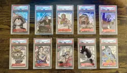 One Piece Premium Card Collection 25th Anniversary English Set PSA 10 - Image 1