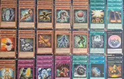Yugioh! ☆ CHRONOMALY ☆ XYZ 50 Cards Main + Extra Deck With HoLoS - Image 1