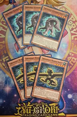 Yugioh! ☆ CHRONOMALY ☆ XYZ 50 Cards Main + Extra Deck With HoLoS - Image 4