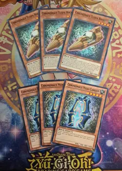 Yugioh! ☆ CHRONOMALY ☆ XYZ 50 Cards Main + Extra Deck With HoLoS - Image 5