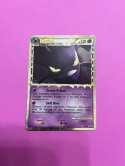 Crobat Prime Unleashed Holo Ultra Rare Card 84/95 MP - Image 1