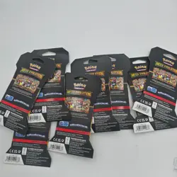 Pokemon TCG Mega Evolution Sleeved Booster Pack-(8)Sealed (10 Cards)-Volume Deal - Image 2