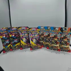 Pokemon TCG Mega Evolution Sleeved Booster Pack-(8)Sealed (10 Cards)-Volume Deal - Image 5
