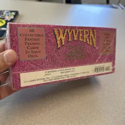 WYVERN Limited Edition Box of 12 Starter Decks SEALED 1994 - 60 Cards Per Deck - Image 3