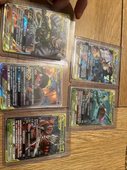 5 Card Pokemon Tag Team Chinese Lot - Image 1