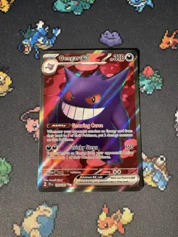 Pokemon Cards Gengar ex 193/162 Full Art Secret Rare Temporal Forces - (NM) #2 - Image 1