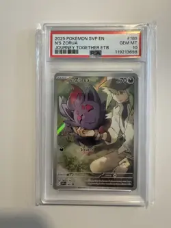 N's Zorua 189 Sv: Scarlet & Violet Promo Cards Holo - Image 1