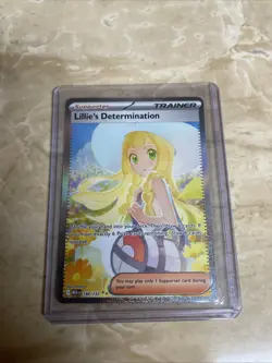 Lillies Determination 184/132 SIR Mega Evolution Pokemon Card Near Mint - Image 1