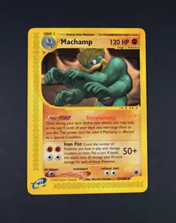 NM Machamp 51/165 Reg. Expedition Set Pokemon Card - Image 1