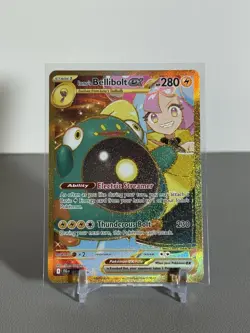 Pokemon TCG Iono's Bellibolt EX Journey Together 188/159 Secret Rare Card - Image 1